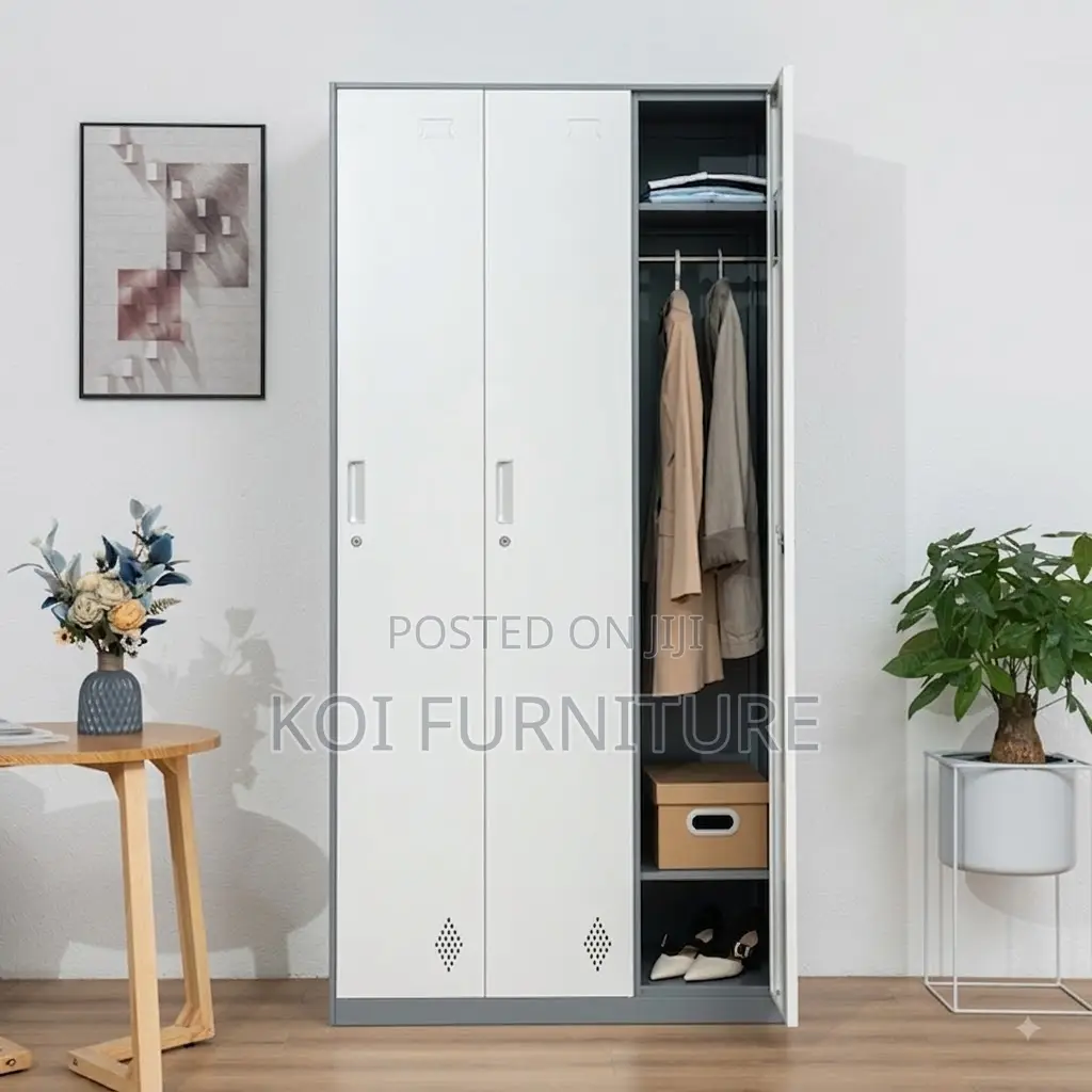 Office Cabinet; Three Large Doors Office Files Storage Cabinet