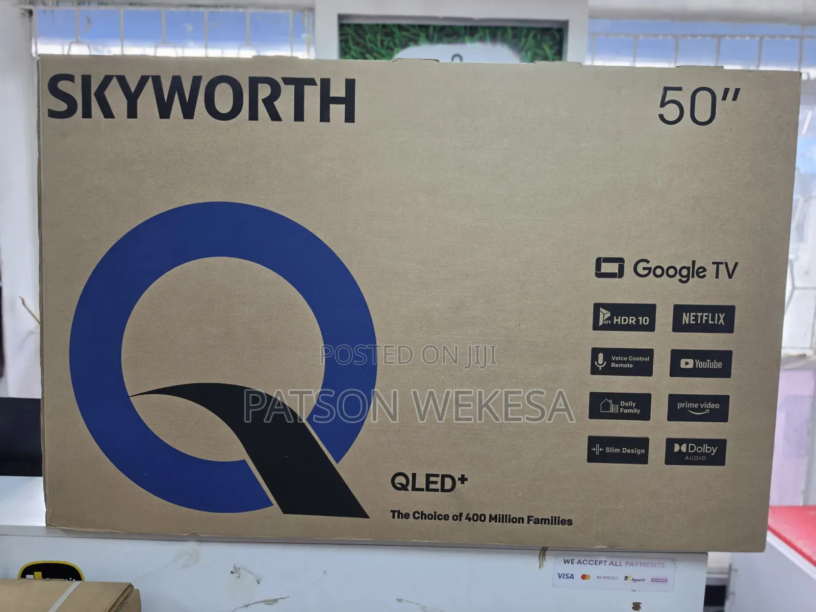 Skyworth 50 Inch FHD QLED Google TV 50Q6000K