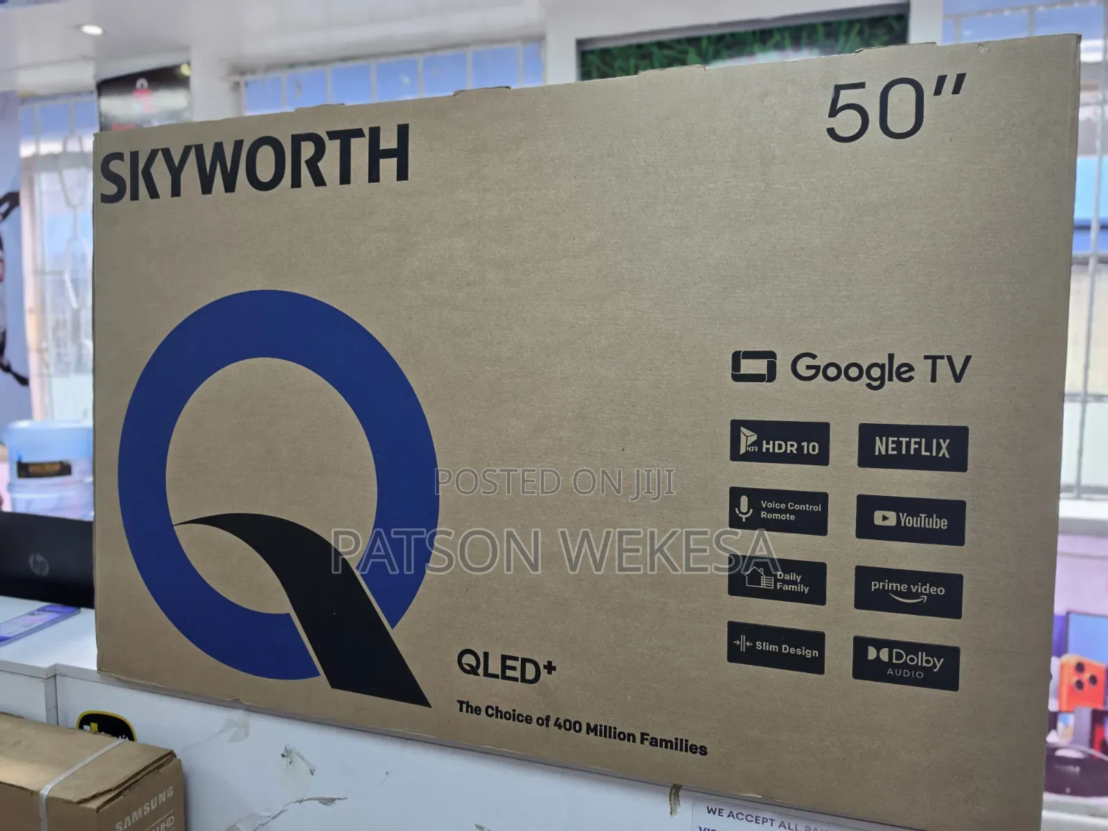 Skyworth 50 Inch FHD QLED Google TV 50Q6000K