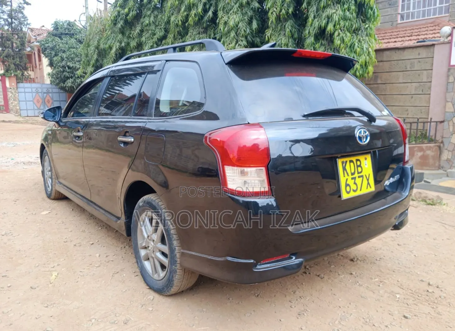 Toyota Corolla Fielder 2014 Black