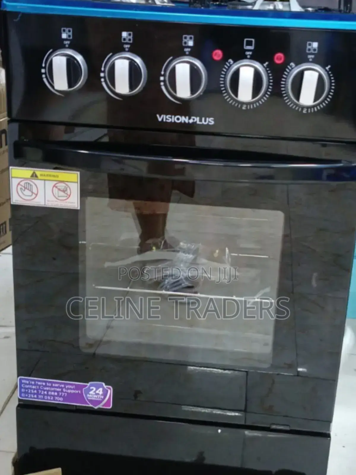 Vision Plus 50x55 Standing Full Gas Cooker