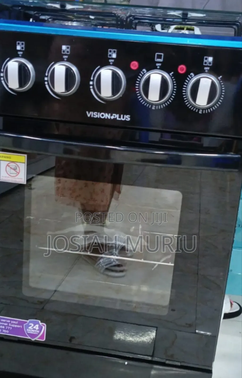 Vision Plus 50x55 Standing Full Gas Cooker
