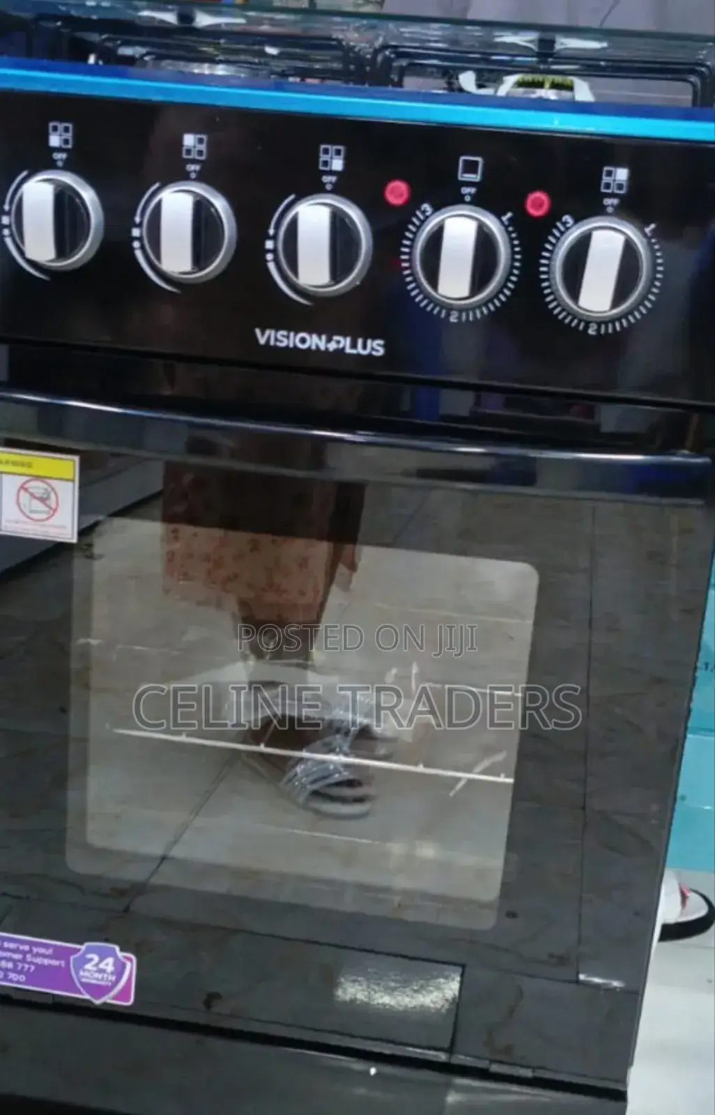 Vision Plus 50x55 Standing Full Gas Cooker