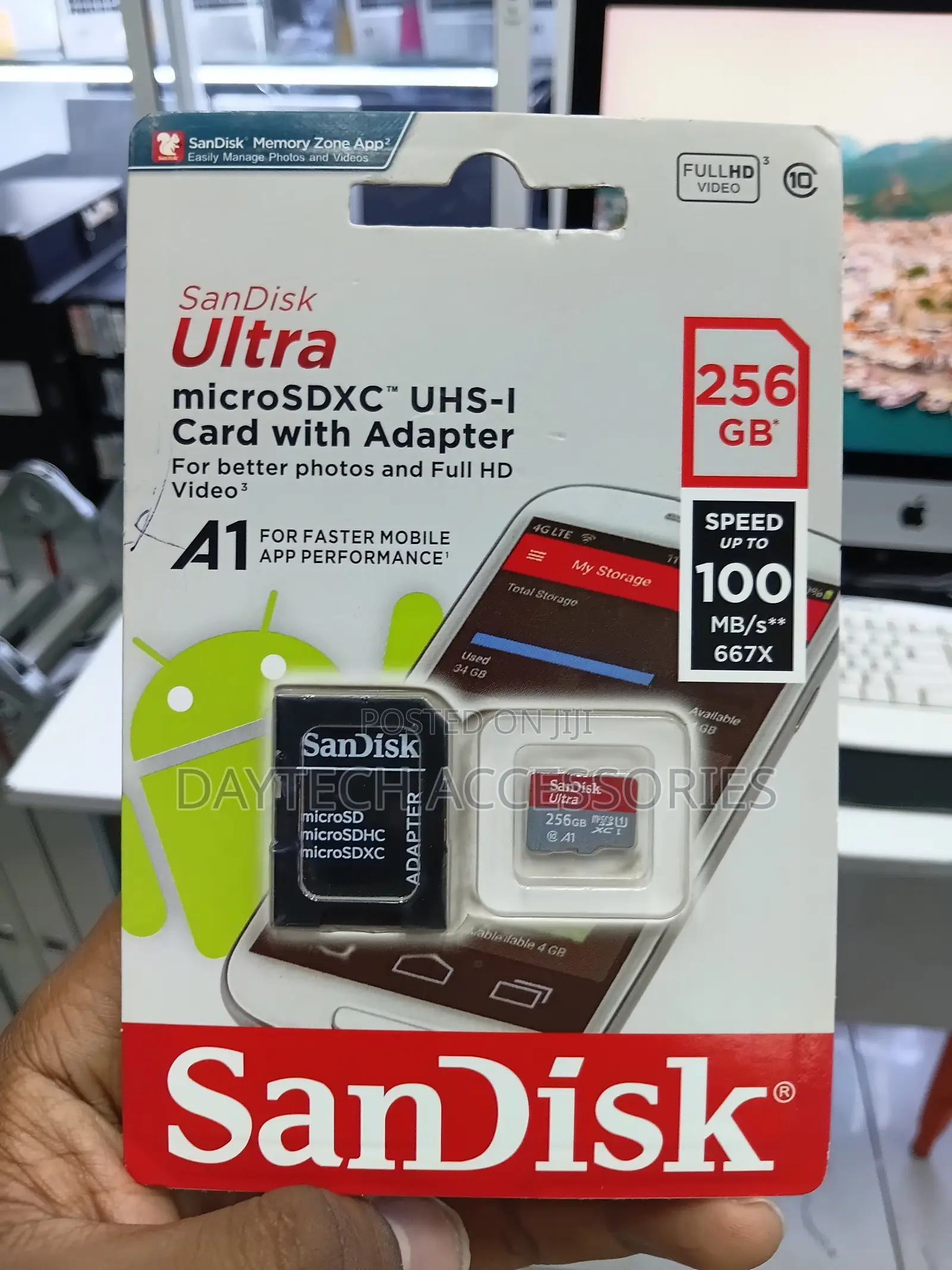 SanDisk Ultra microSD With SD Adapter - 256GB