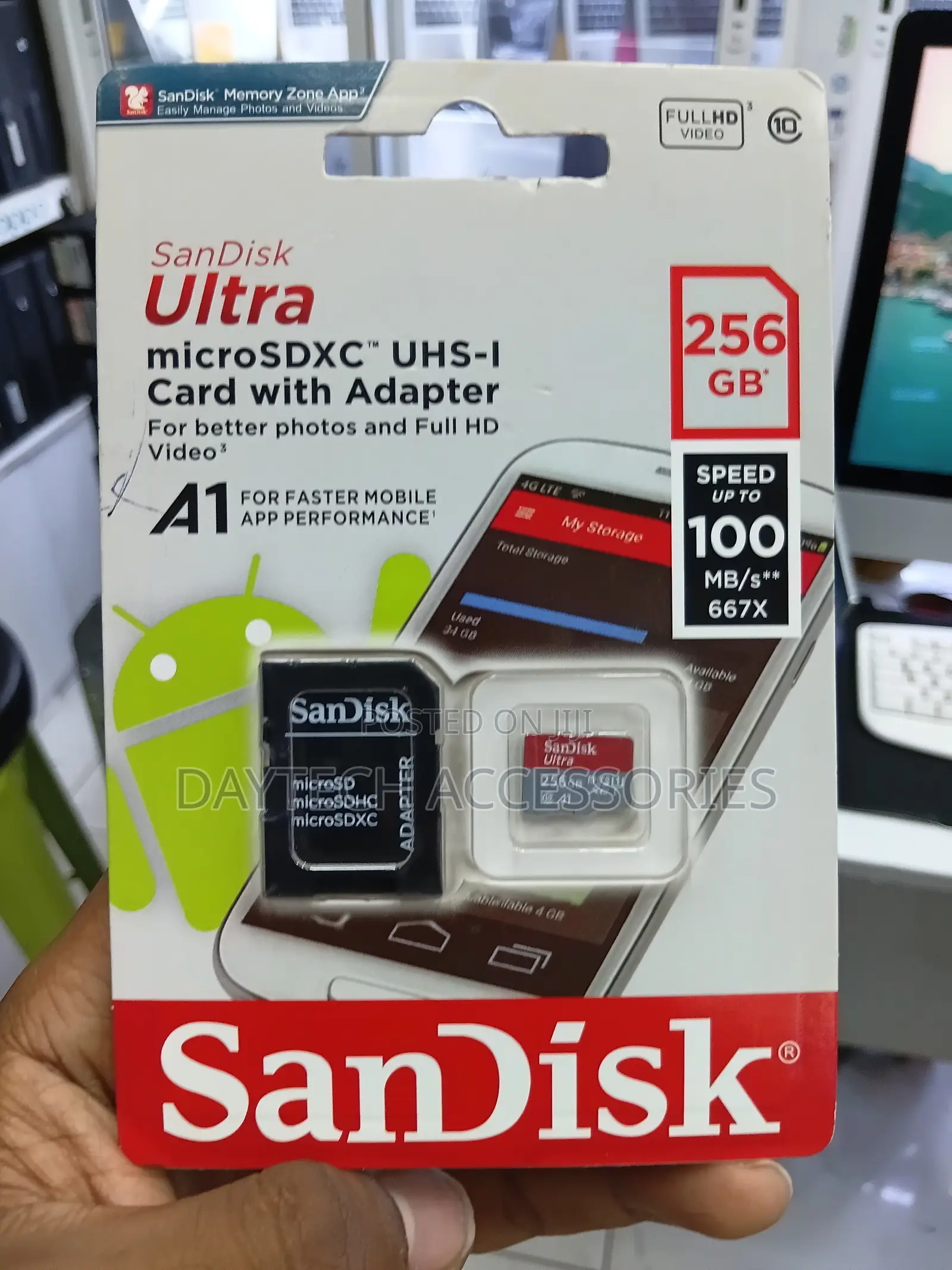 SanDisk Ultra microSD With SD Adapter - 256GB