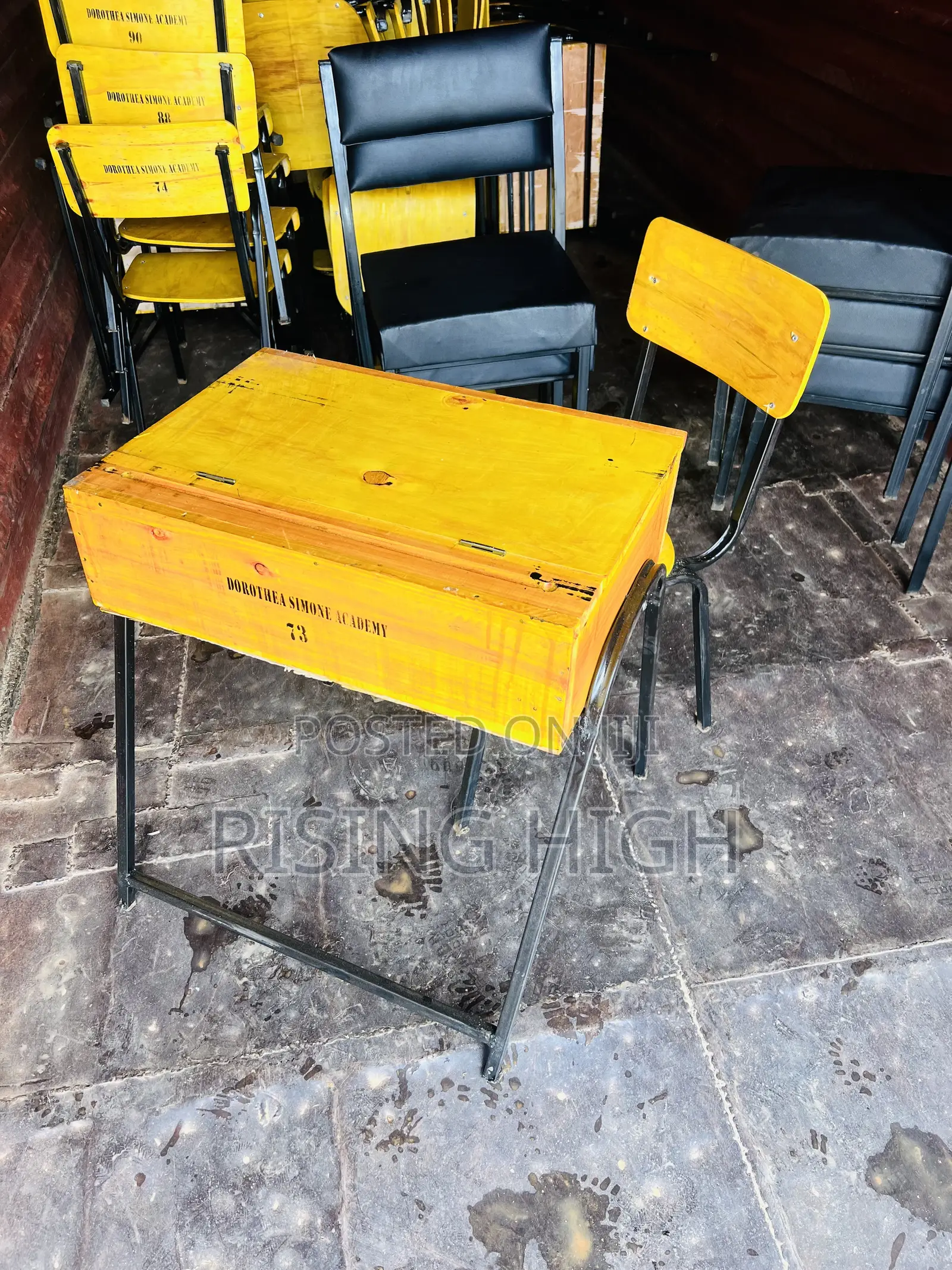 School Lockers and Chairs in Bulk