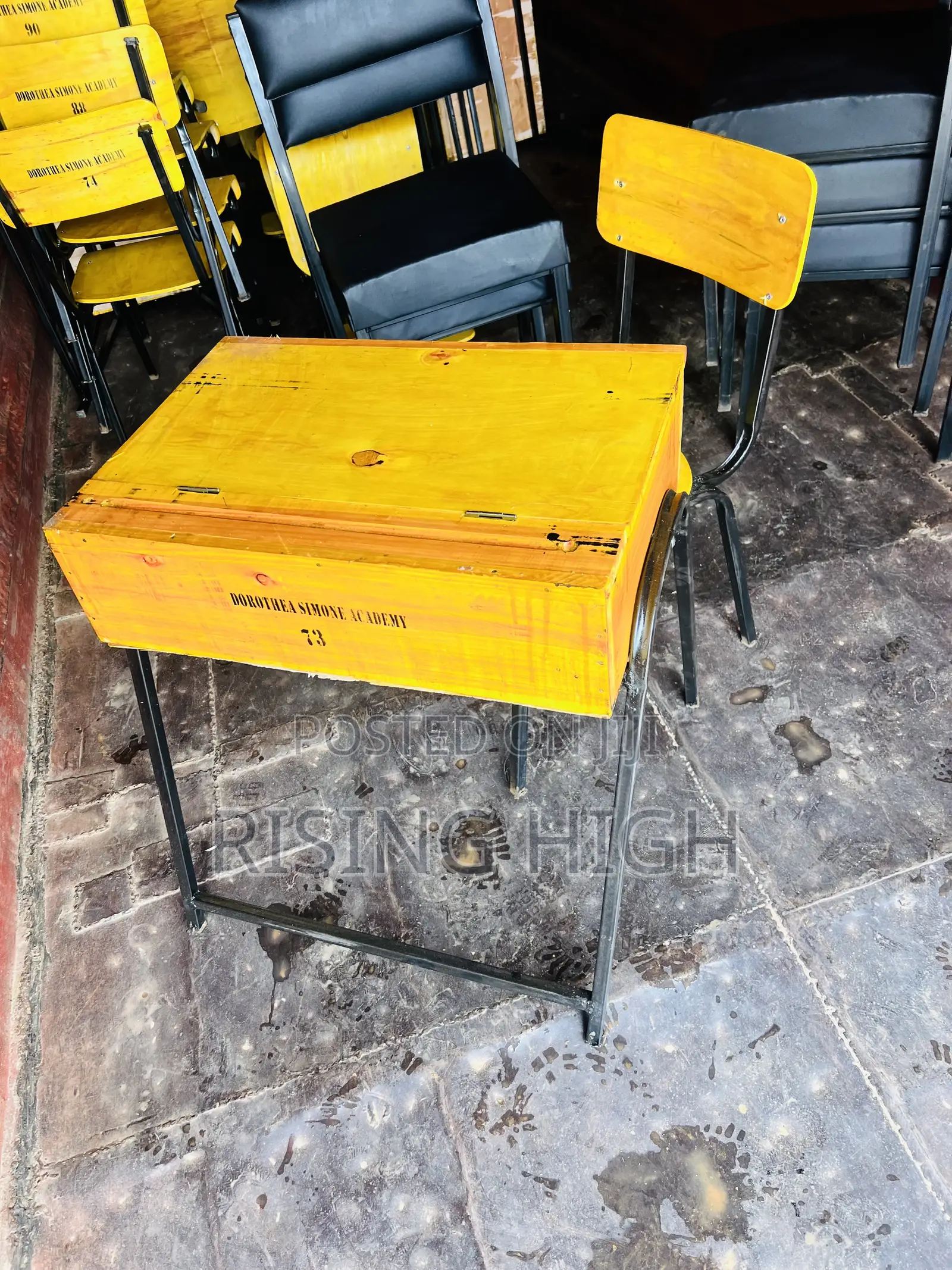 School Lockers and Chairs in Bulk