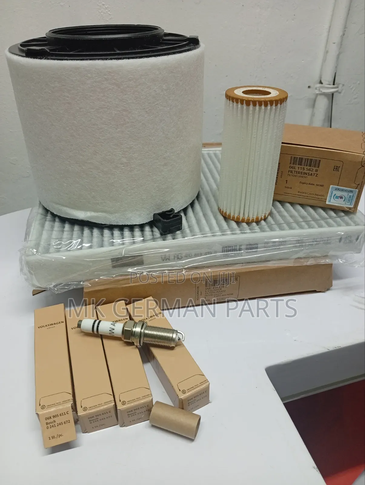Genuine Service Parts for Volkswagen Group