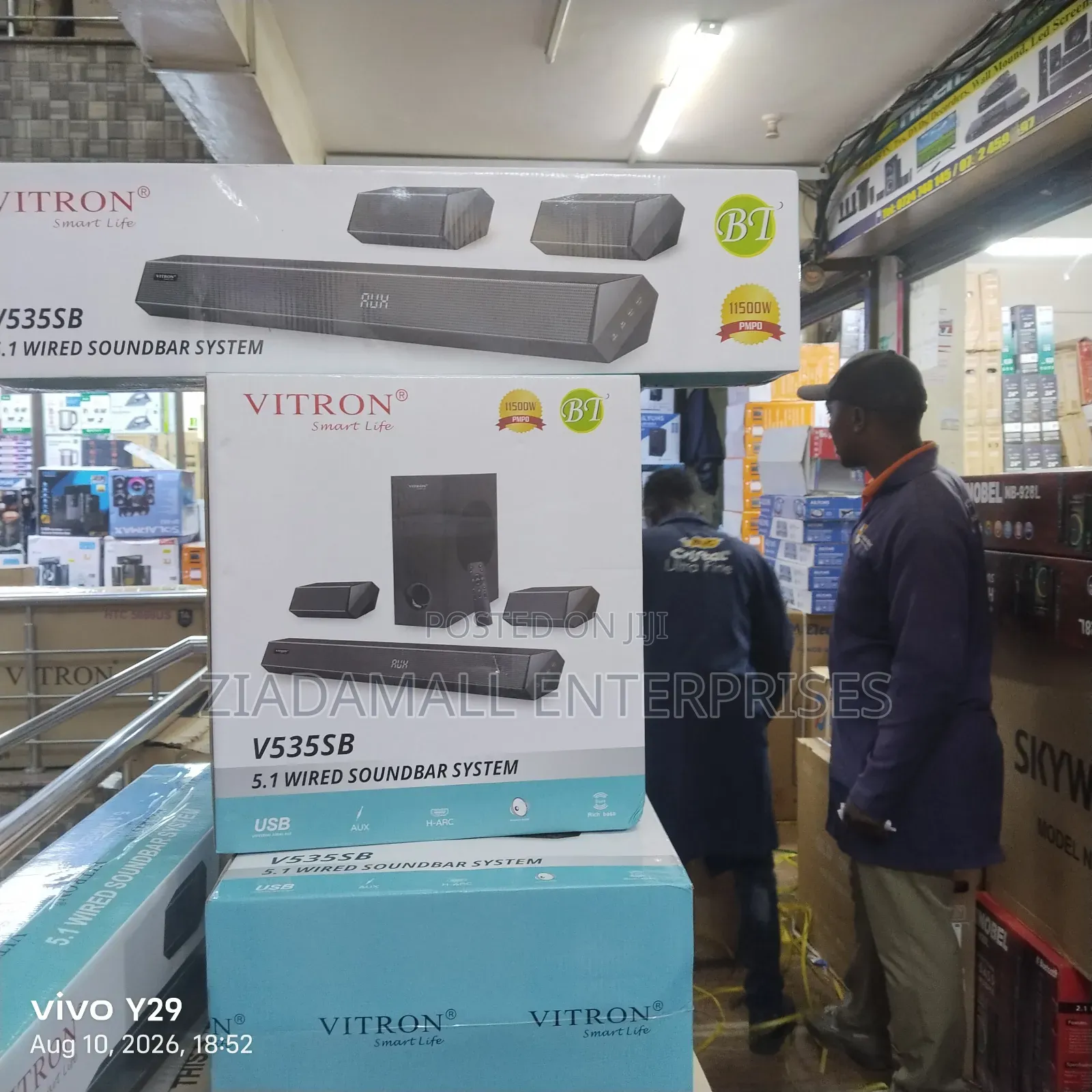 Pay on Delivery New Vitron 5speaker Sound Bars