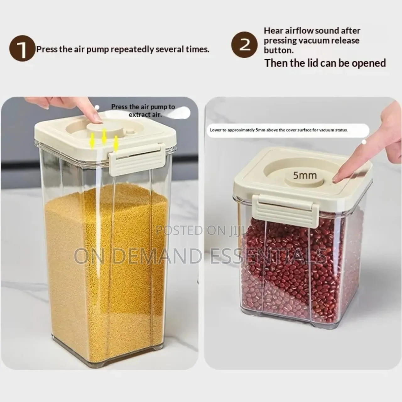 2.8L Vacuum Food Storage Container