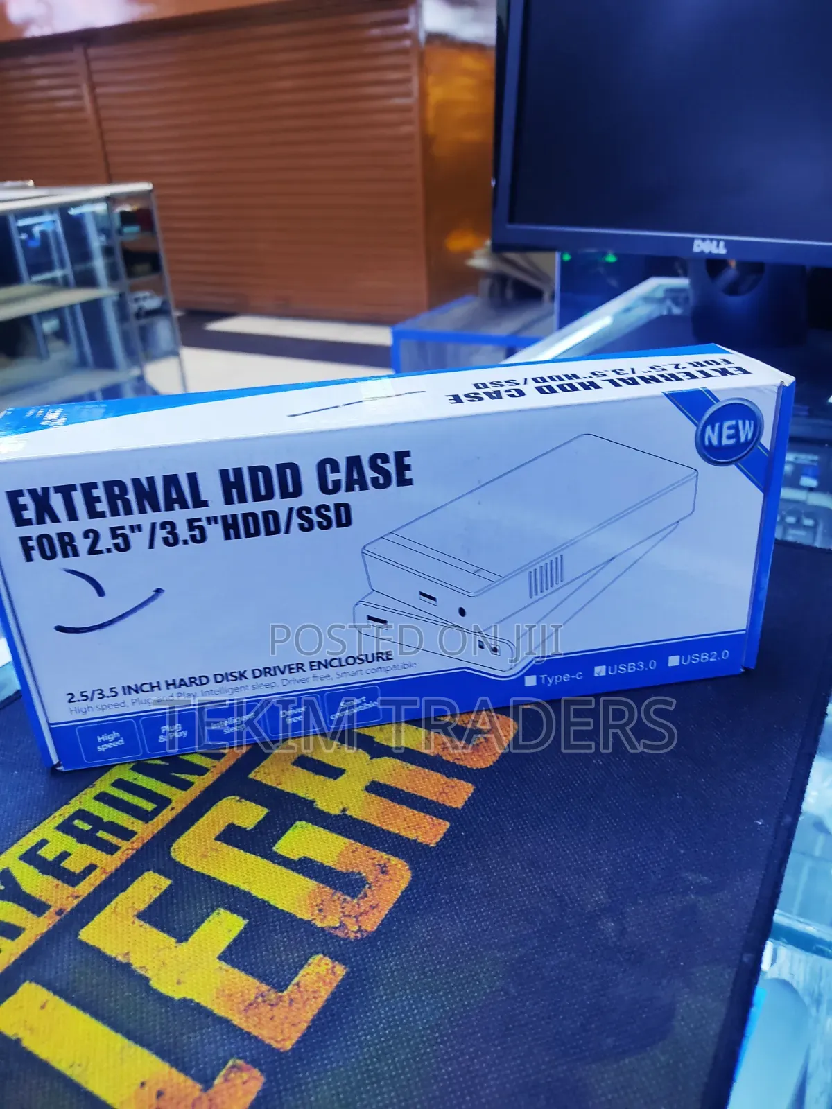 USB External HDD Case for 2.5" /3.5 " SDD or HDD