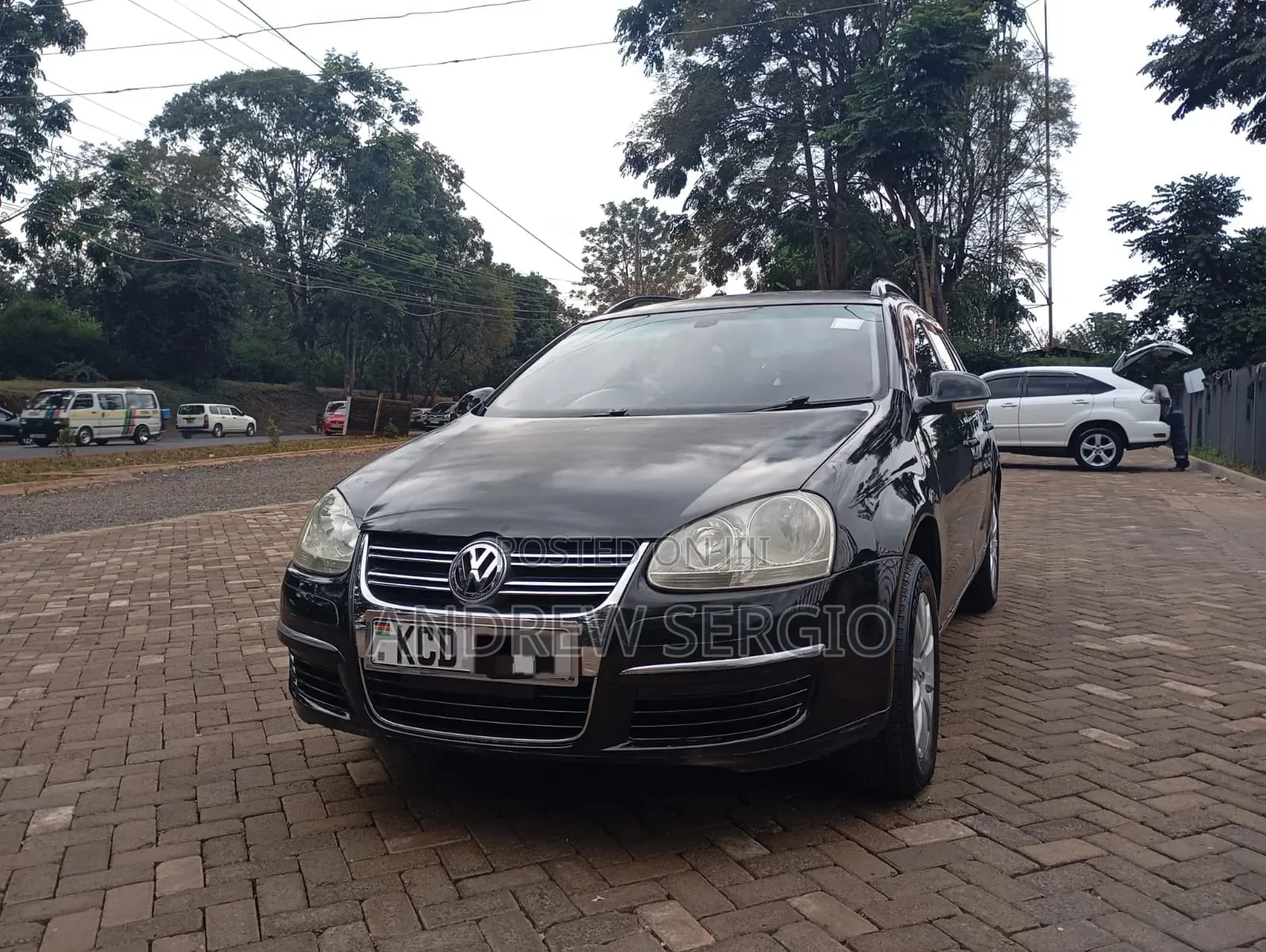 Volkswagen Golf Variant 2008 Black