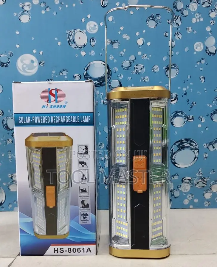 Hi-Sheen Mid Solar Rechargeable Lamp/Quality Solar Lamp