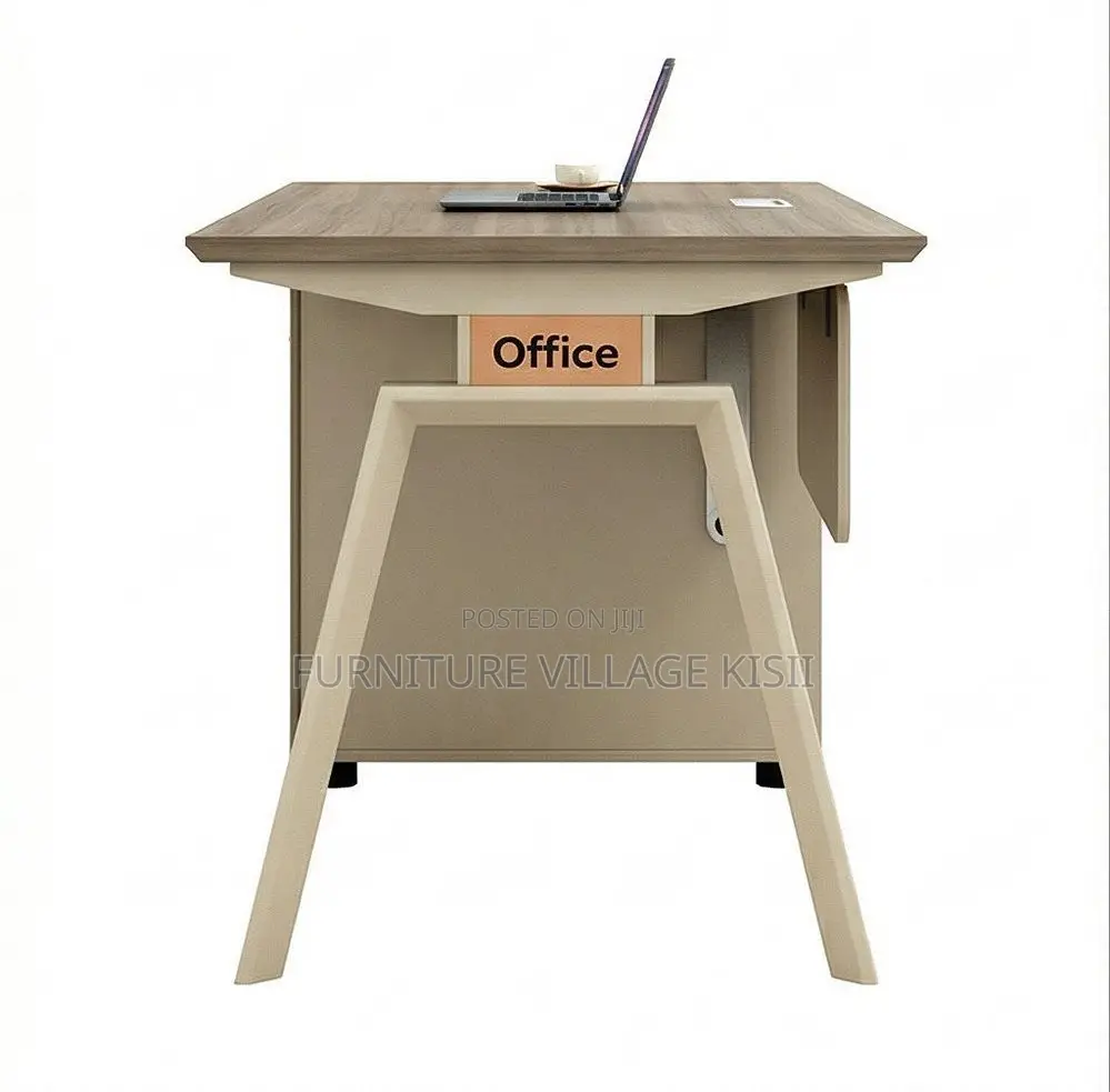Office Desk: Modern Desk With Drawer 1200mm
