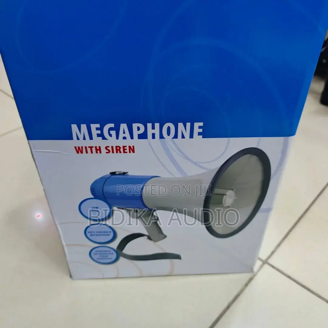 High-Power Outdoor Megaphone Bullhorn Siren Speaker