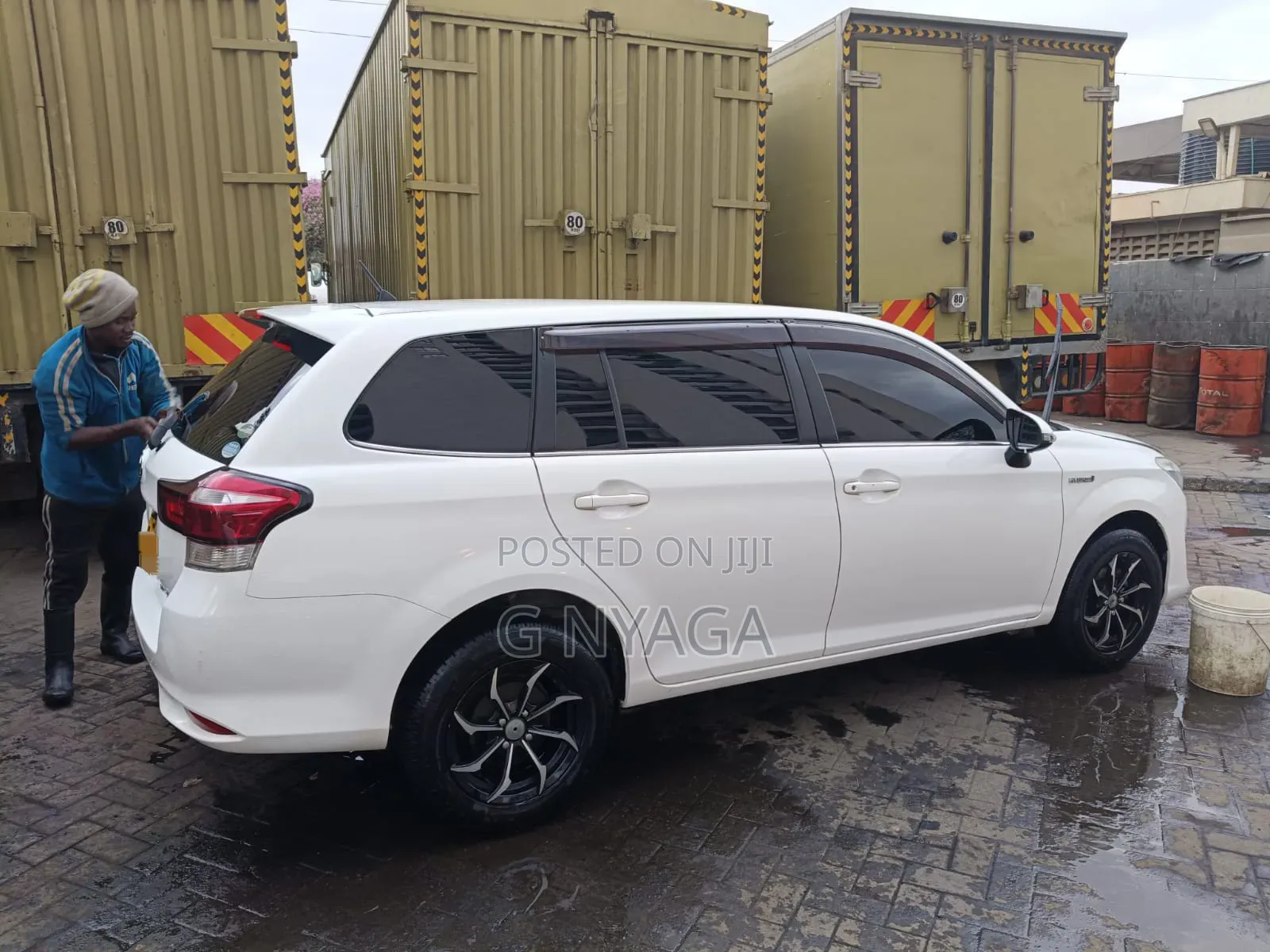 Toyota Corolla Fielder 2015 White
