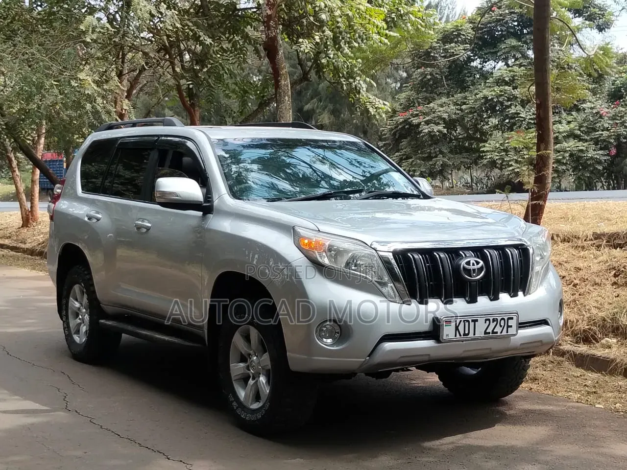 Toyota Land Cruiser Prado 2013 Silver