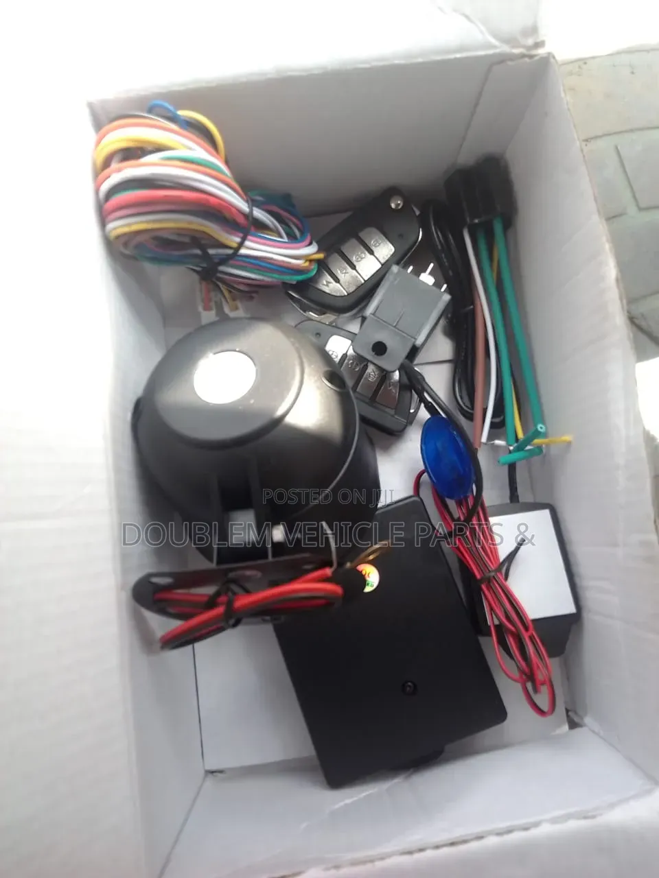 Car Alarm System Without Cut Off/No Cut Out Universal Fit All Vehicles