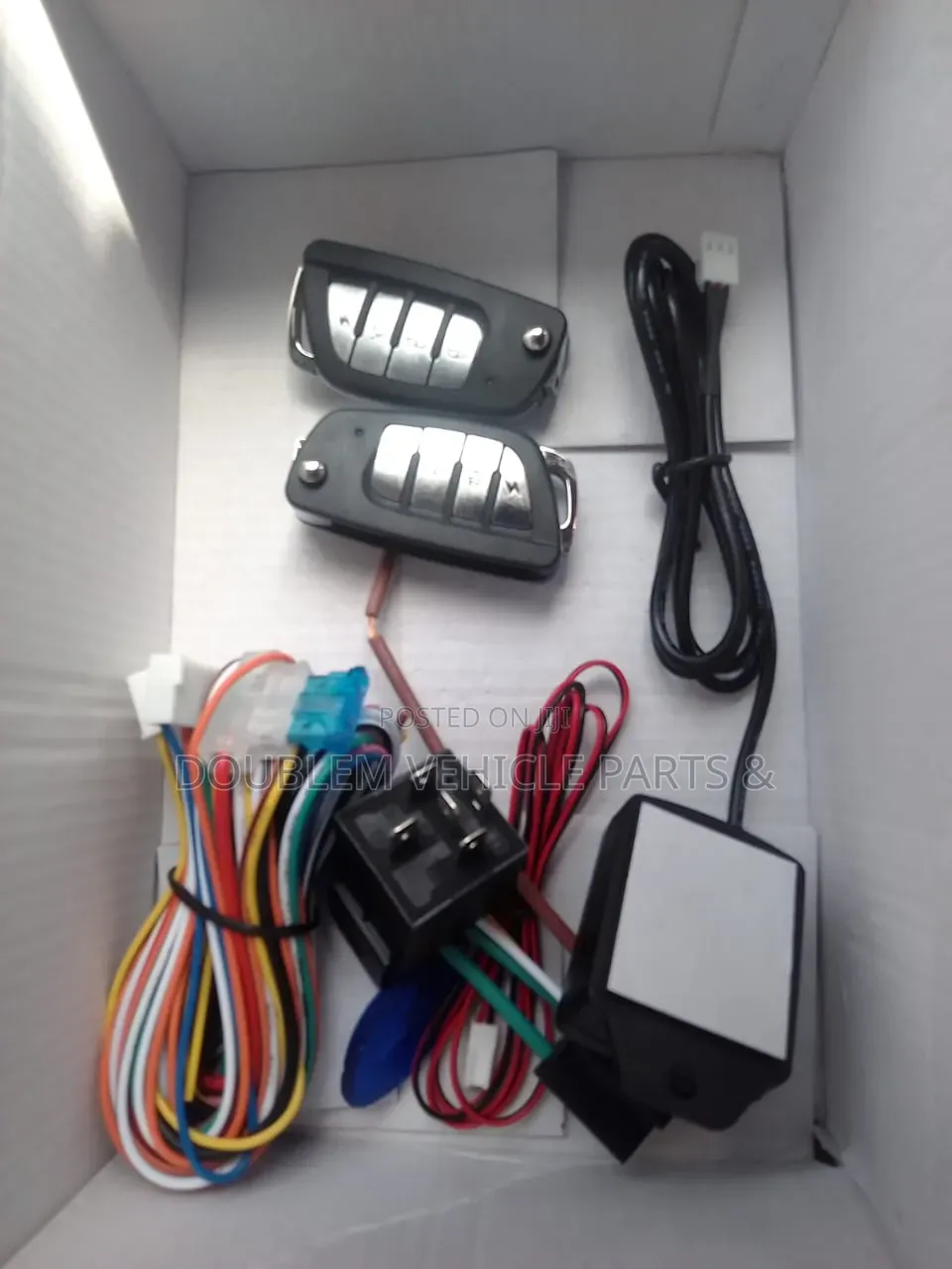 Car Alarm System Without Cut Off/No Cut Out Universal Fit All Vehicles