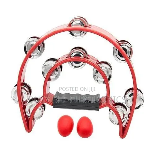 Double Row Tambourine and Egg Shakers,