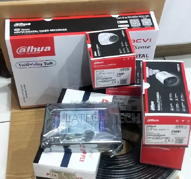 Dahua 4CH CCTV Kit Complete Security Camera System