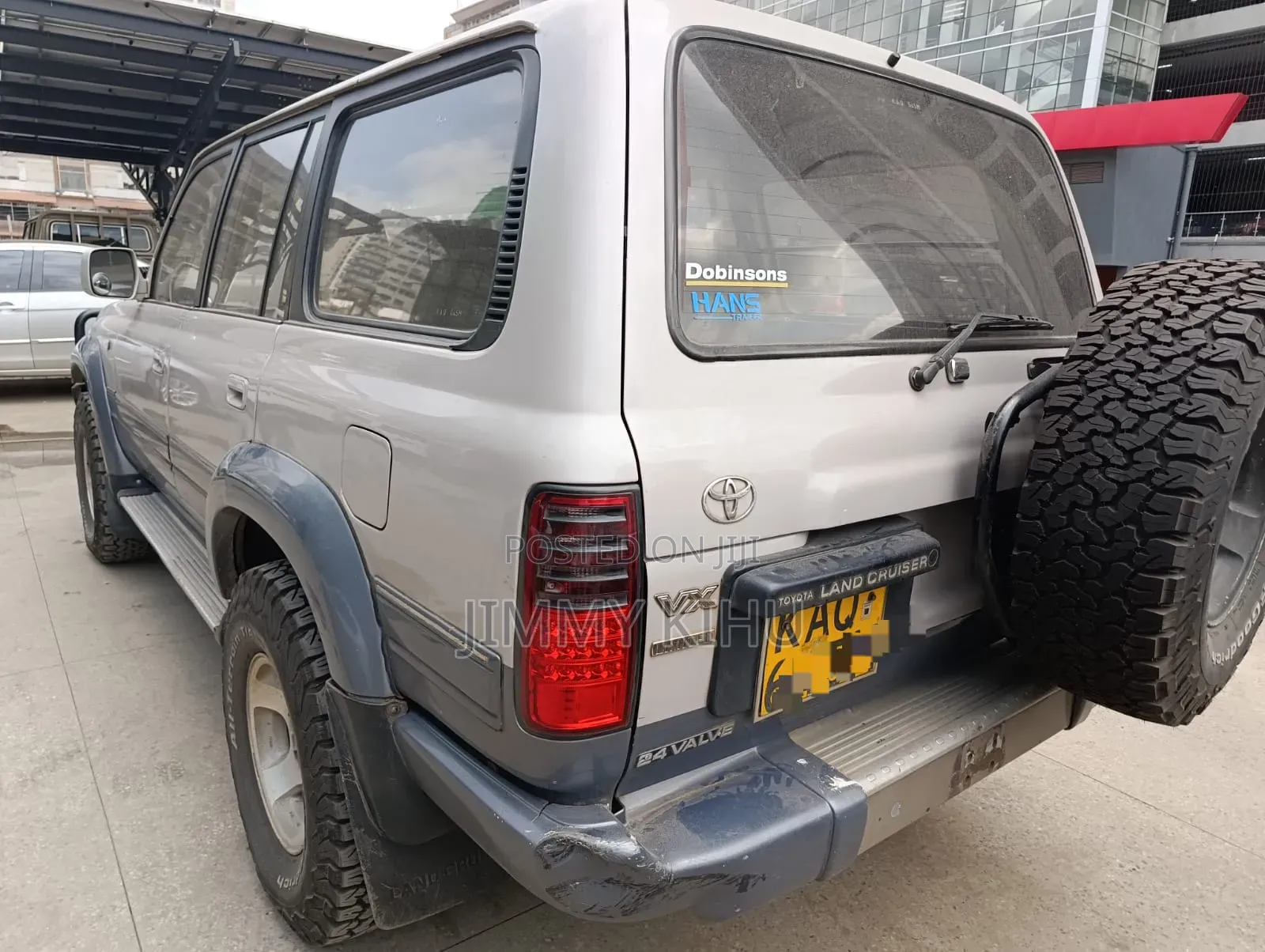 Toyota Land Cruiser 1998 Gray