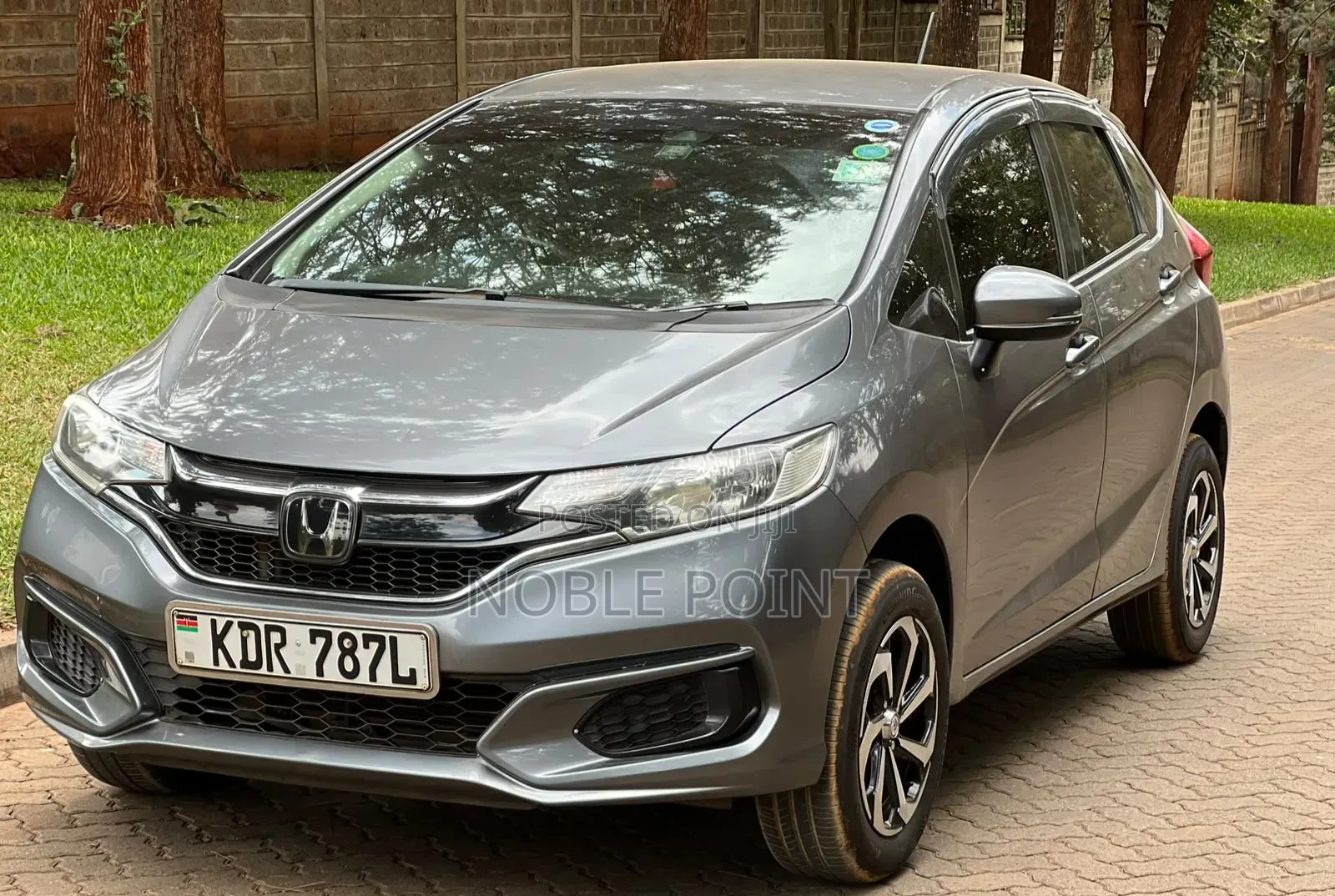 Honda Fit 2017 Gray