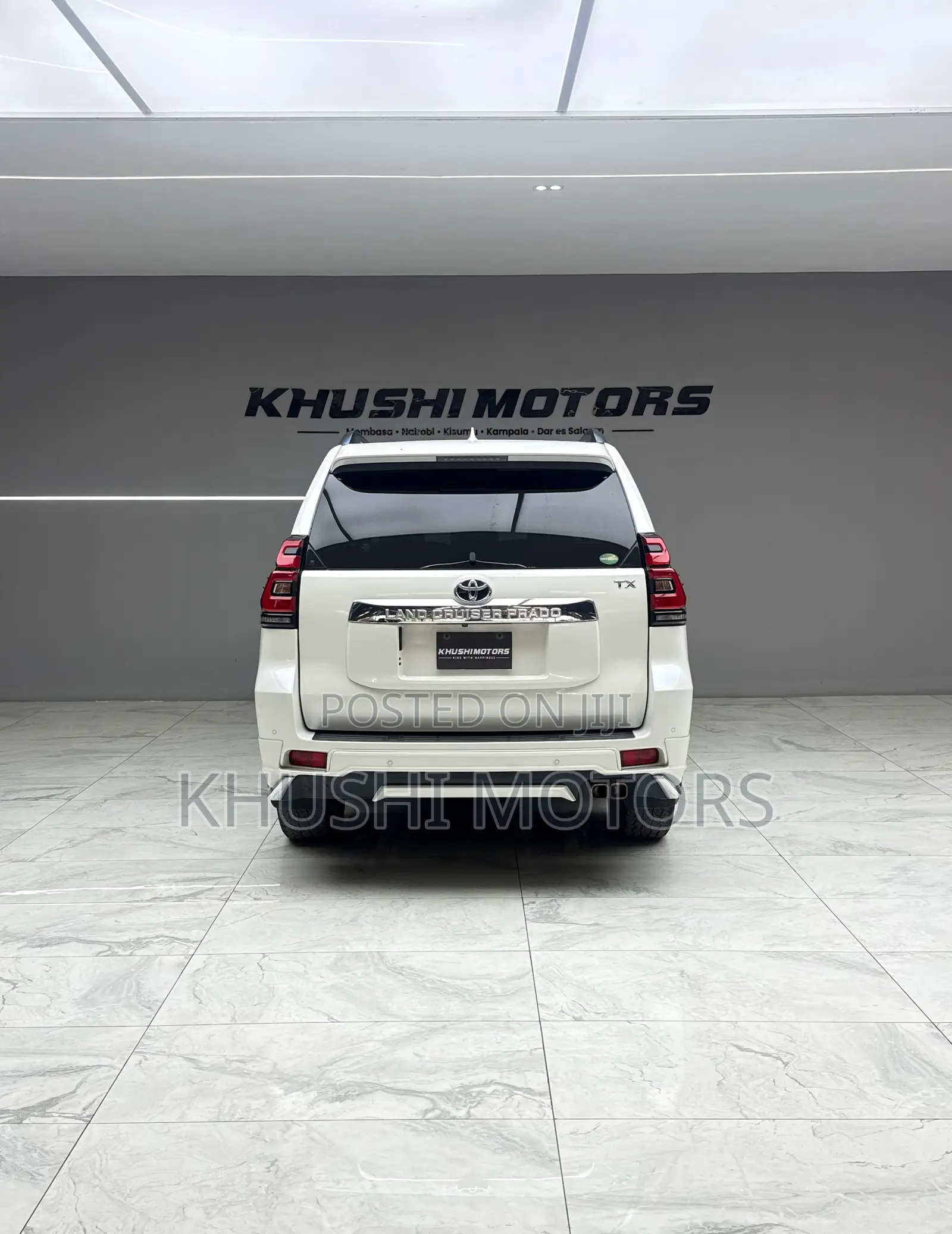 Toyota Land Cruiser Prado 2019 White