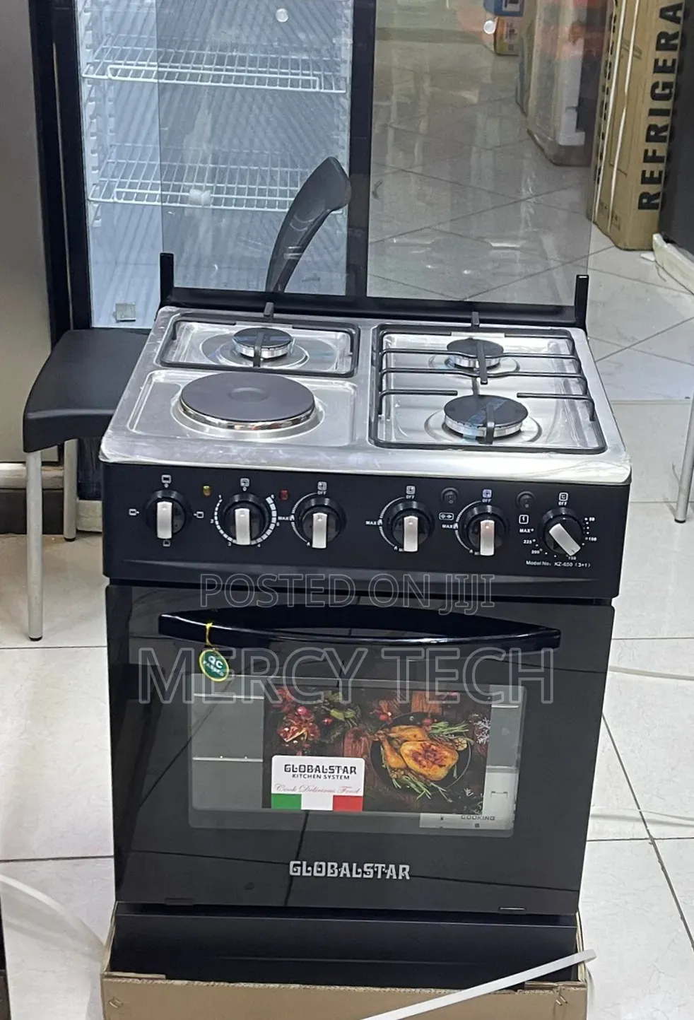 Globalstar Standing Cooker (Black, 60x60)