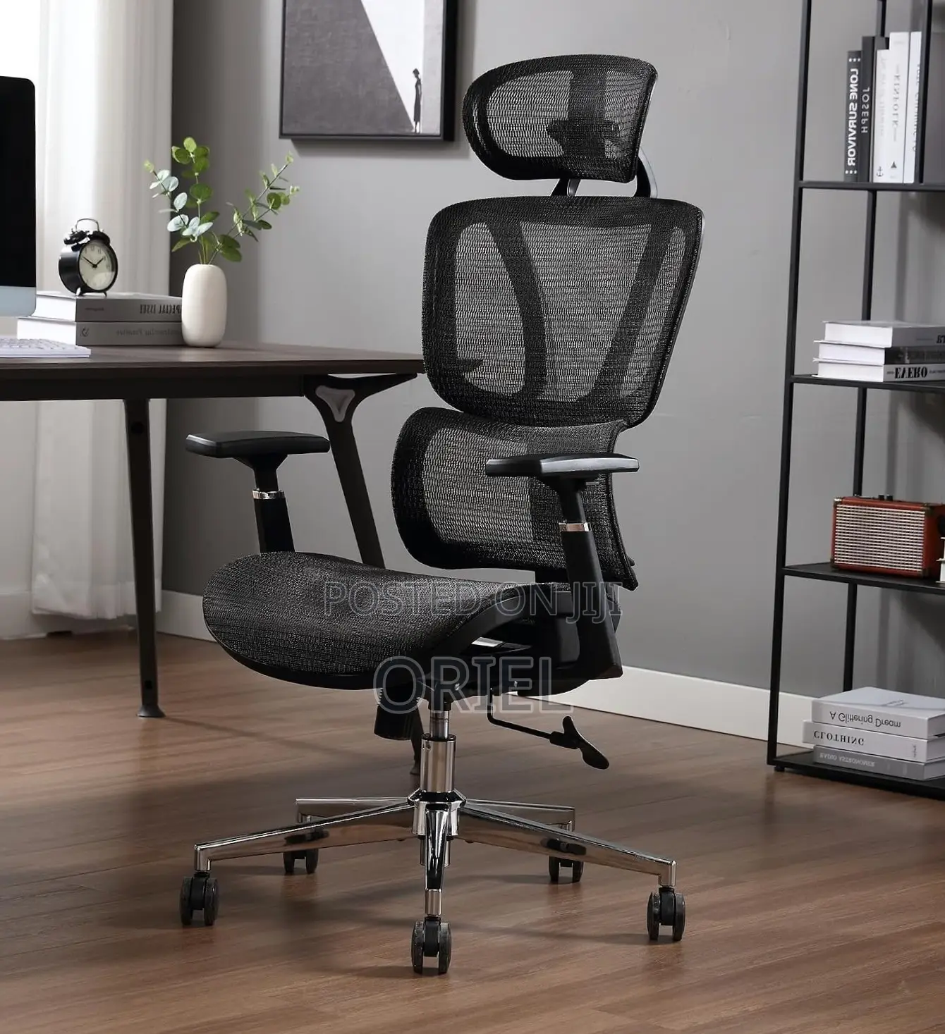 Office Chair : Ergonomic Executive Mesh Office Swivel Chair