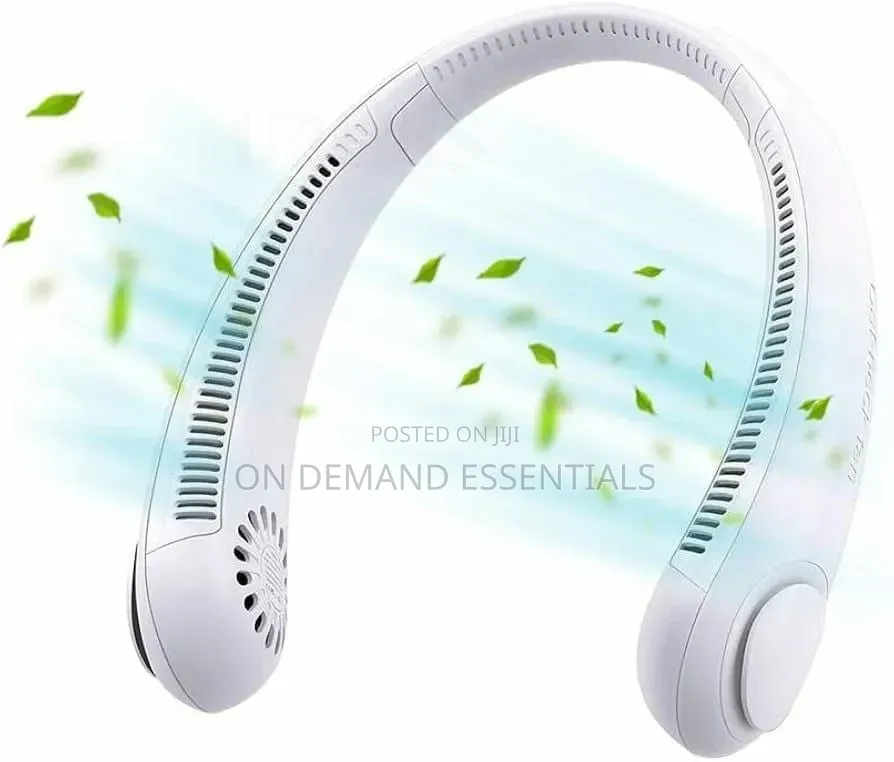 Portable Rechargeable Neck Hanging USB Fan