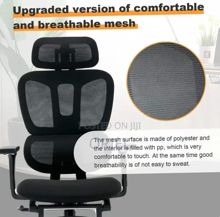 Office Chair : Ergonomic Executive Mesh Office Swivel Chair