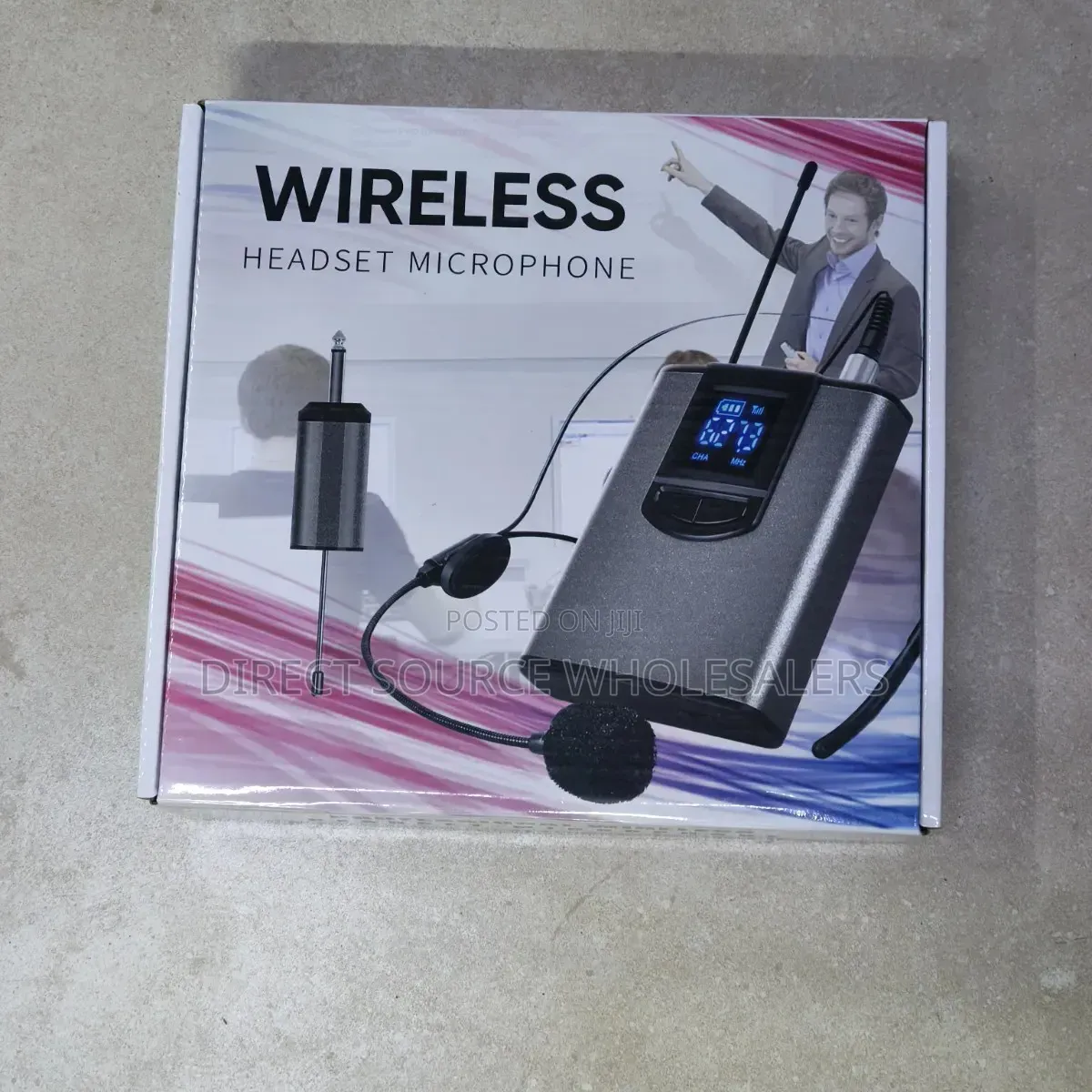 Hands-Free Wireless Headset Microphone