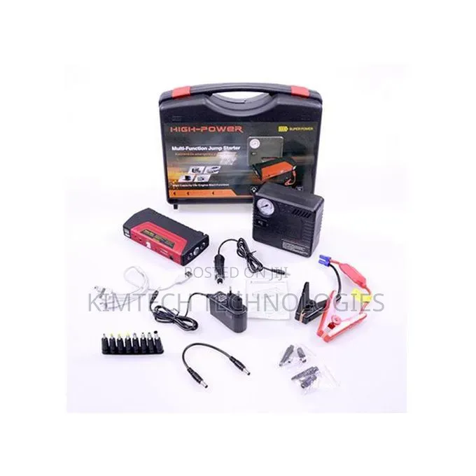 High-Power 3-in-1 Jump Starter Kit