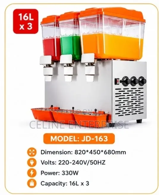 Premier Juice Dispenser 16L*2