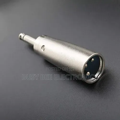 XLR to 1/4 Inch Male Stereo Adapter, 6.35mm TS to XRL Male