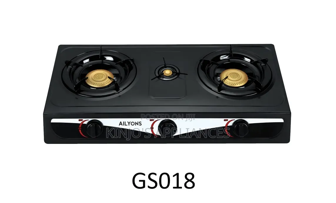 AILYONS 3 Burner Stainless Top Gas Cooker Burner