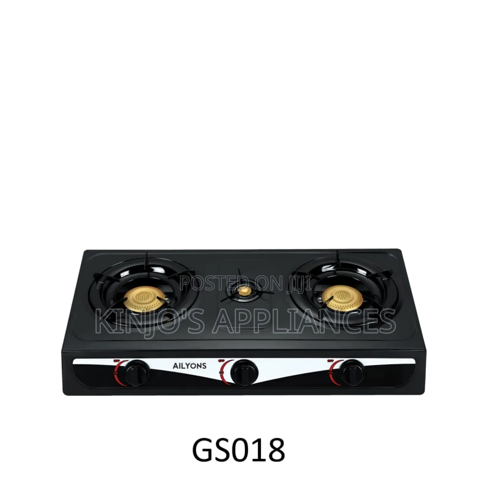 AILYONS 3 Burner Stainless Top Gas Cooker Burner