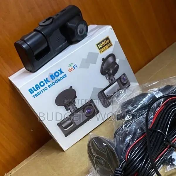 C309 3-Channel Car DVR Camera – WiFi Smart Dash Recorder