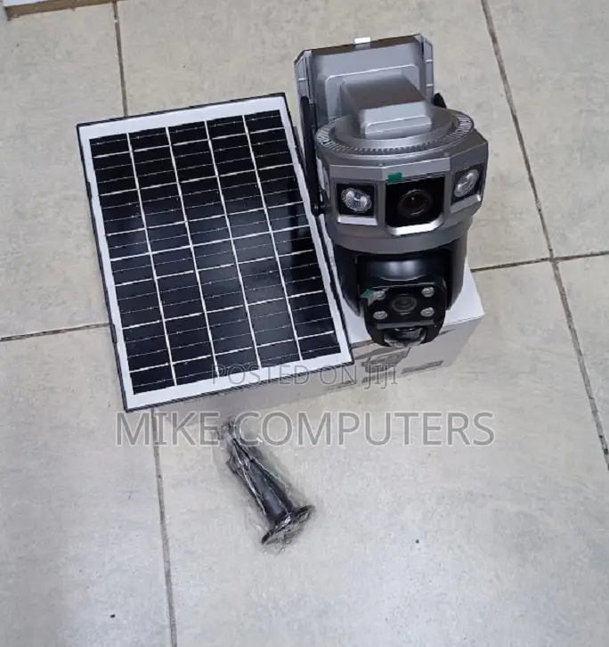 Weatherproof CCT Camera Dual View Solar CCTV 4g