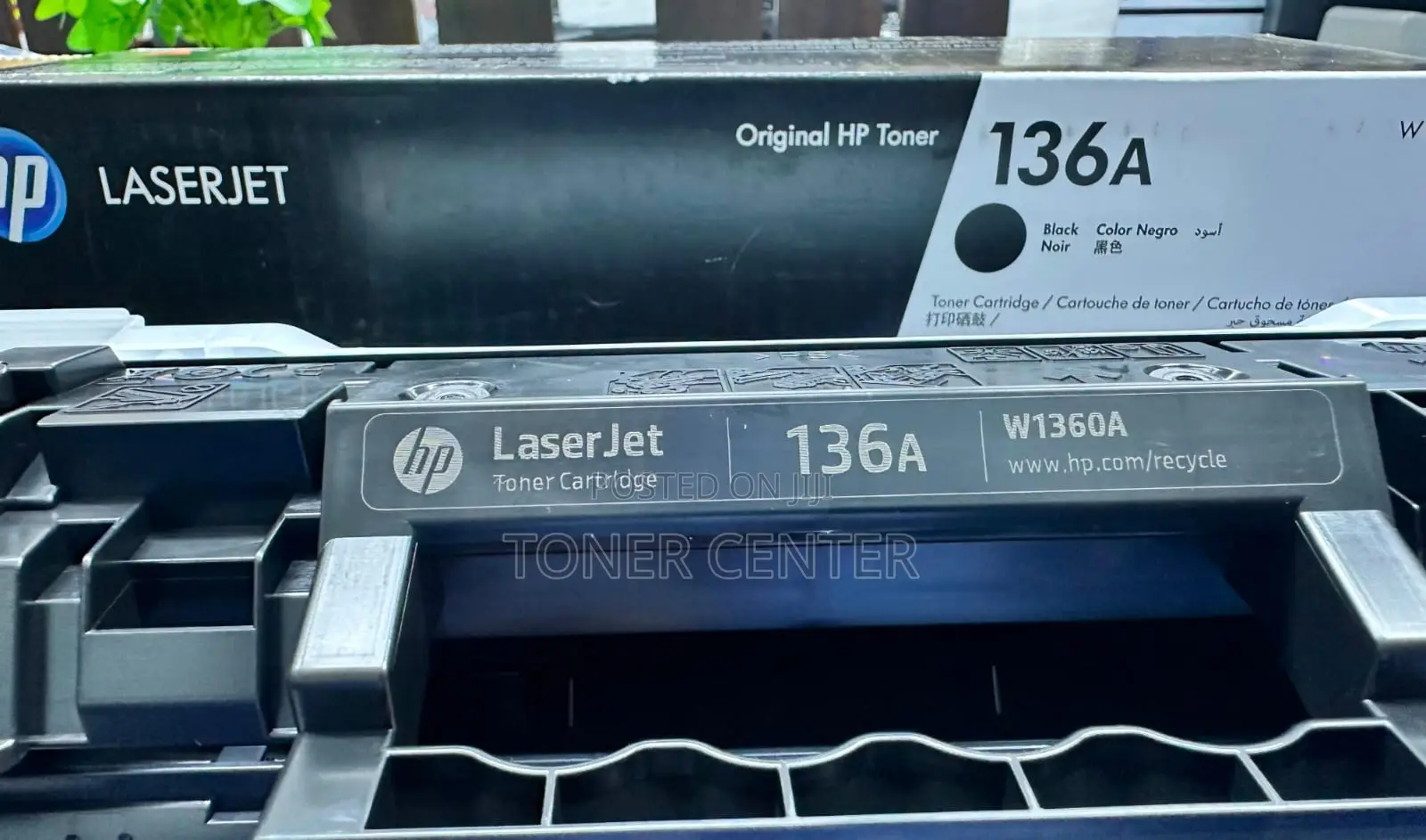 HP 136A Efficient Original Black Toner (W1360A)