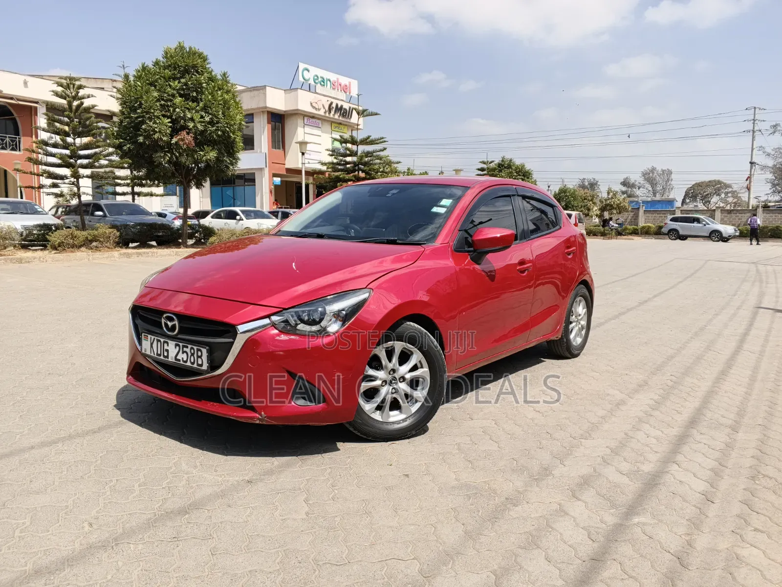 Mazda Demio 2015 Burgundy