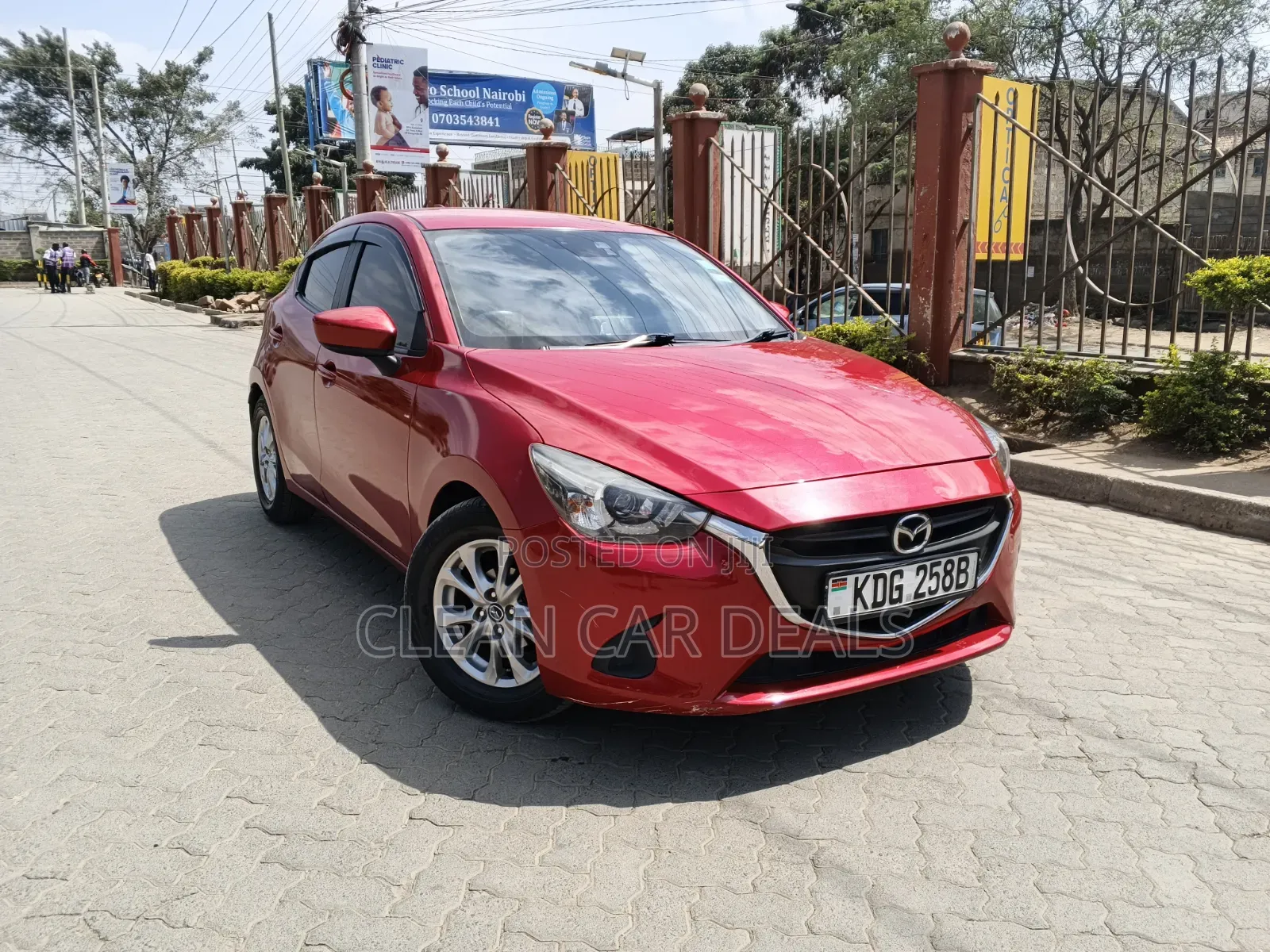Mazda Demio 2015 Burgundy