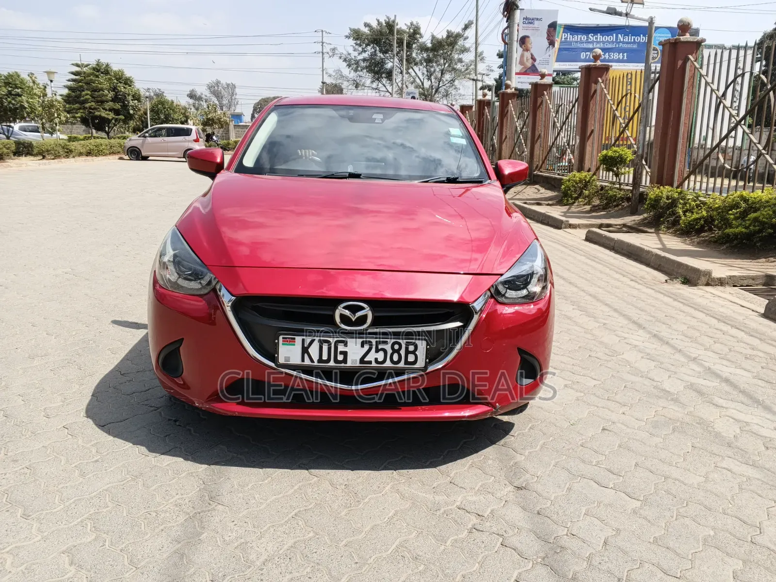 Mazda Demio 2015 Burgundy