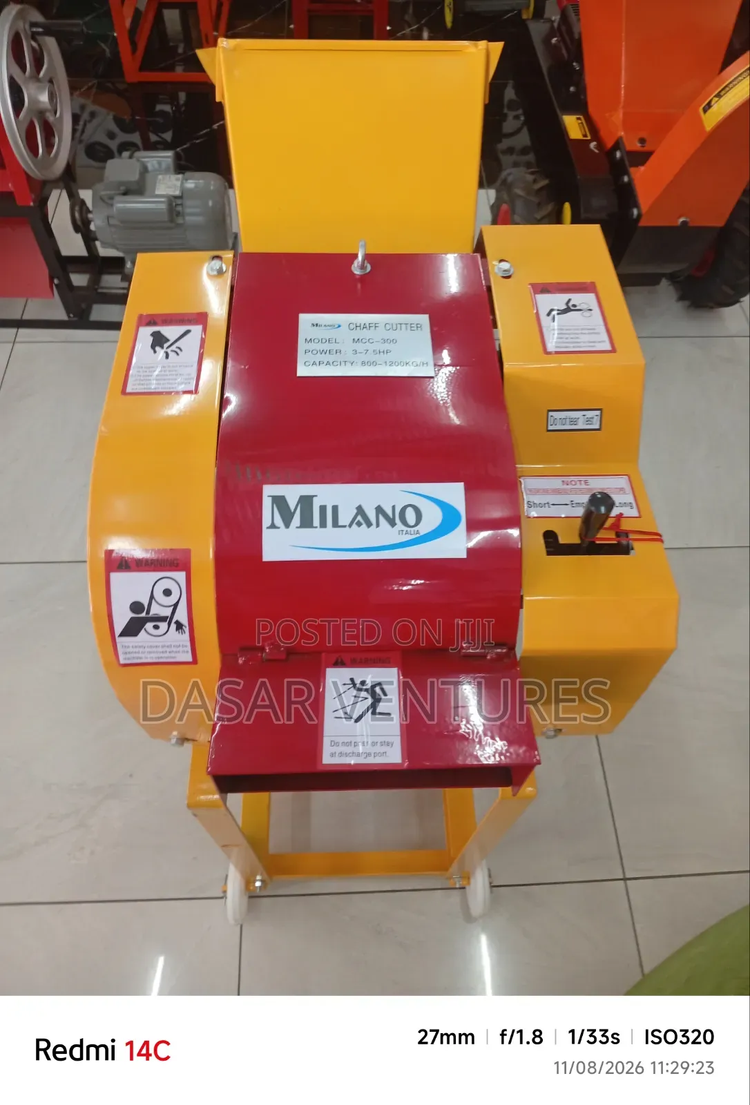 Chaff Cutter High Speed -Petrol