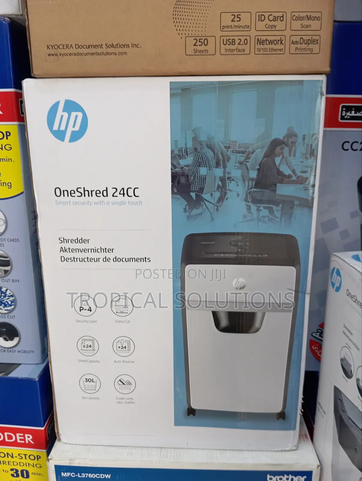 HP Pro Oneshred Shredder 24CC Cross Cut Paper Shredder