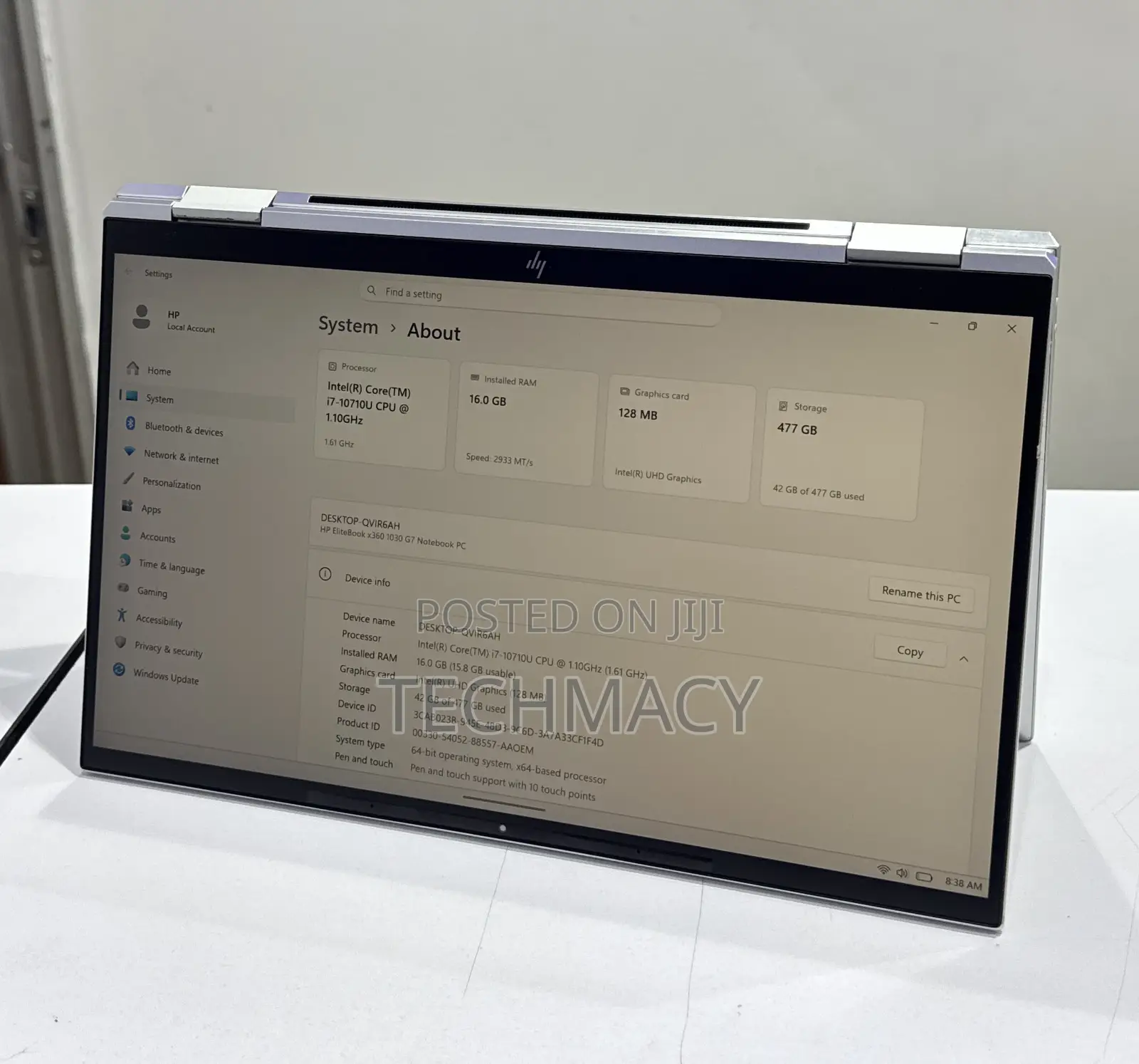 Laptop HP EliteBook 1030 16GB Intel Core i7 SSD 512GB