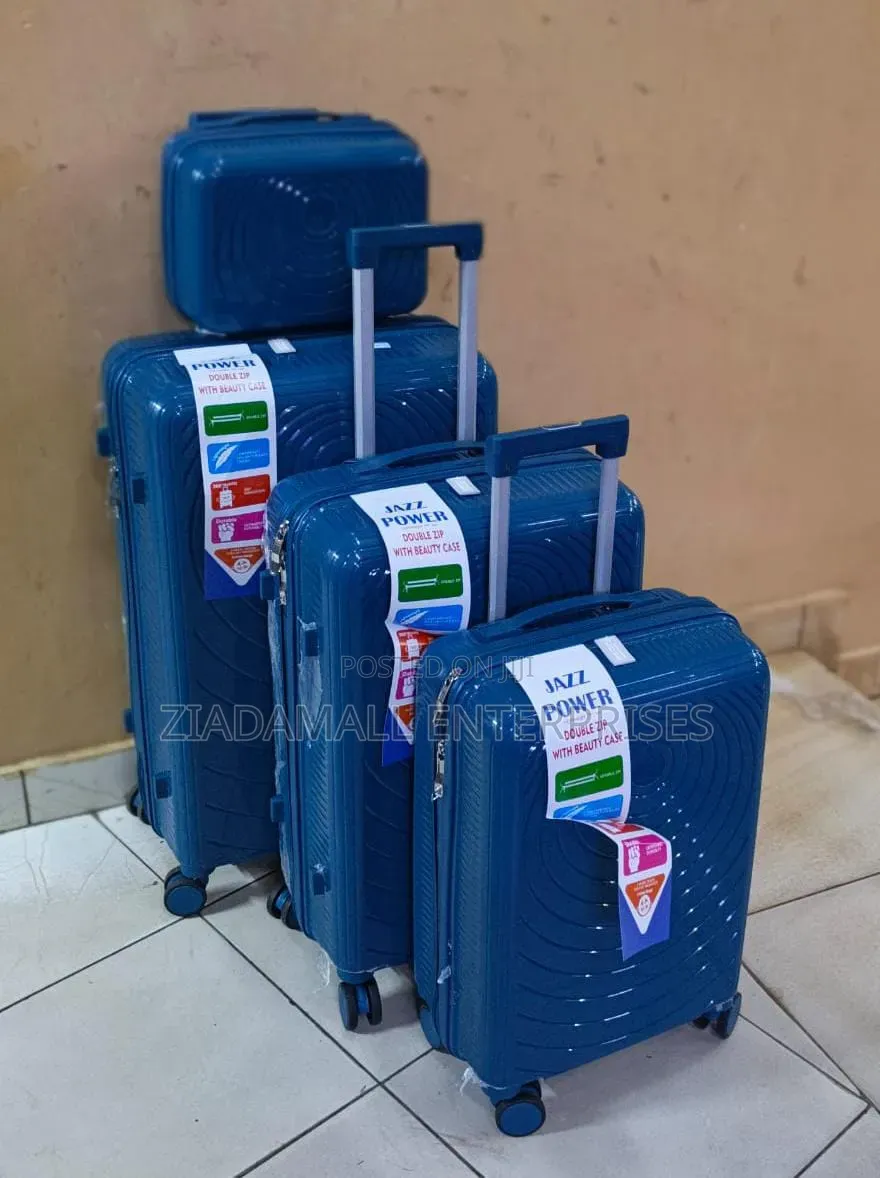 Blue Luxurioud 4in1 Suitcase.