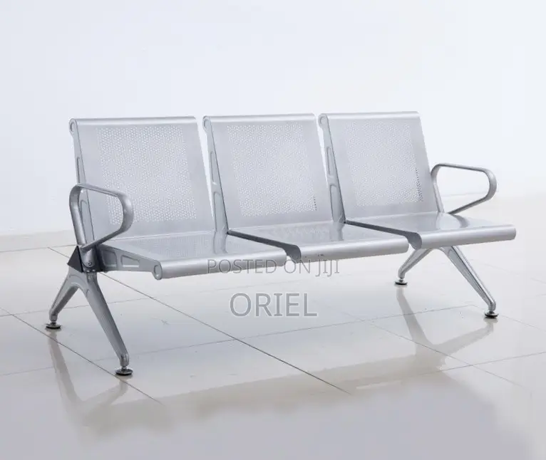 Office Bench : 3-Seater Visitor Bench ( Not Padded )