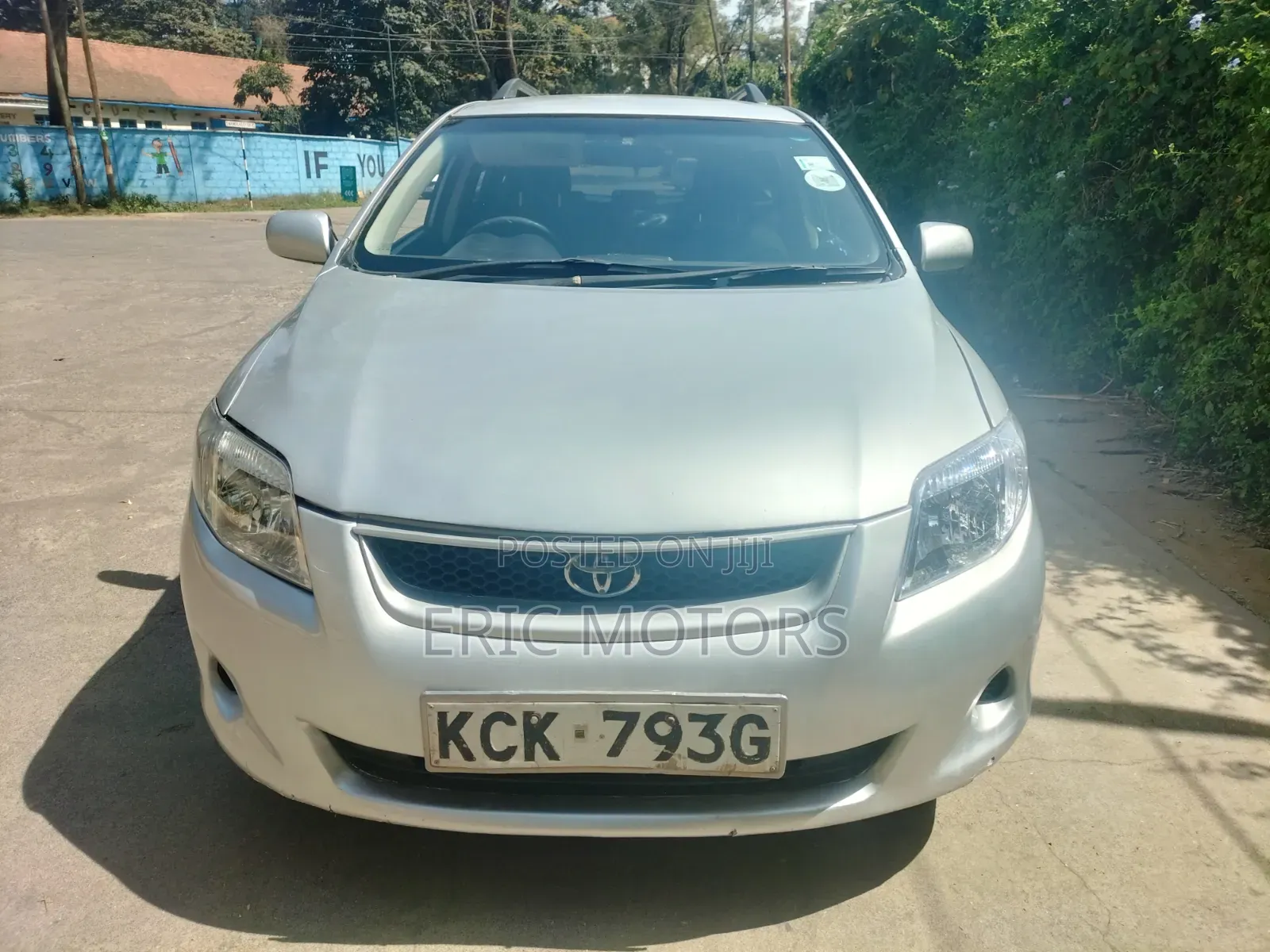 Toyota Corolla Fielder 2009 Silver